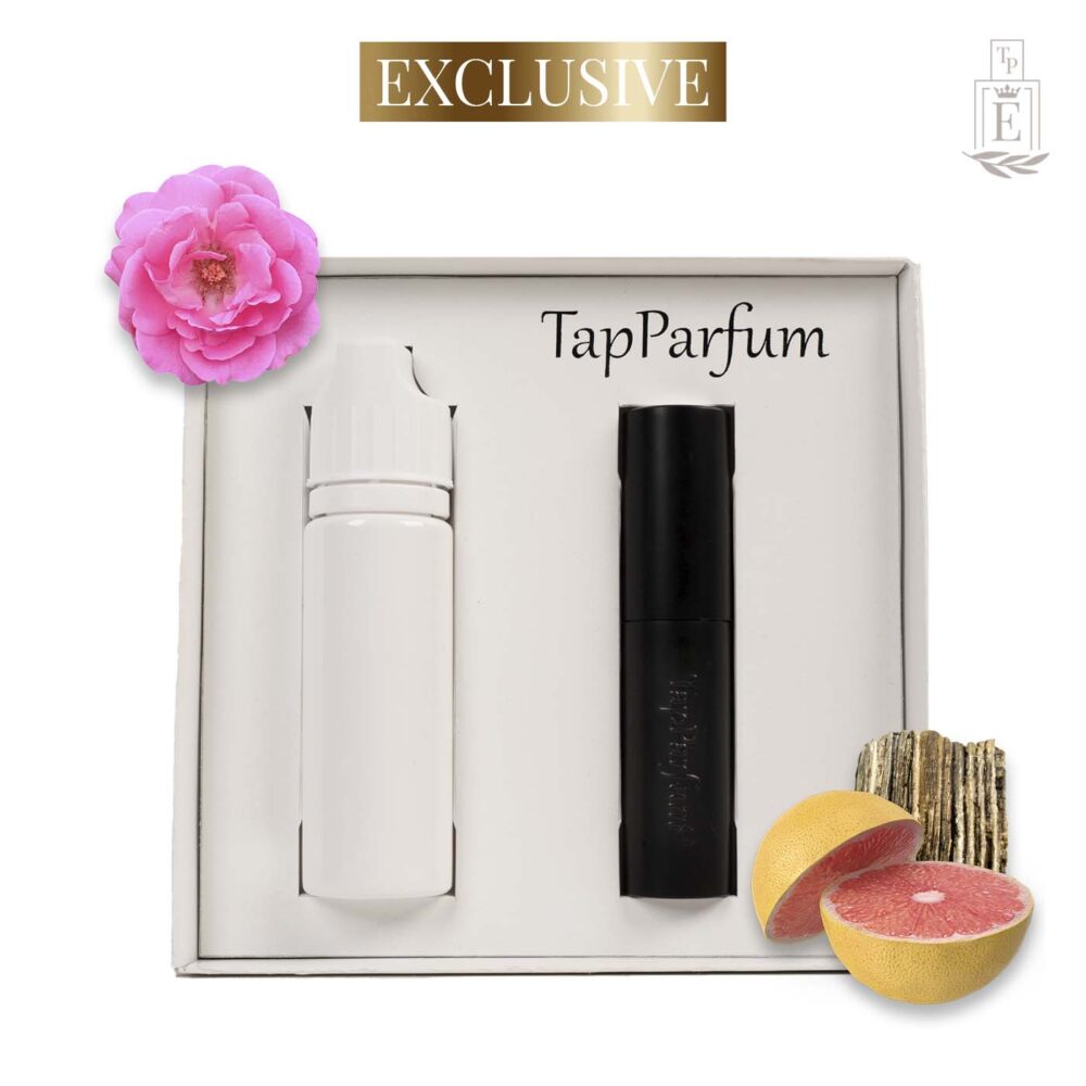TM006 Refill tube-box - Damask rose - Grapefruit - Amberwood